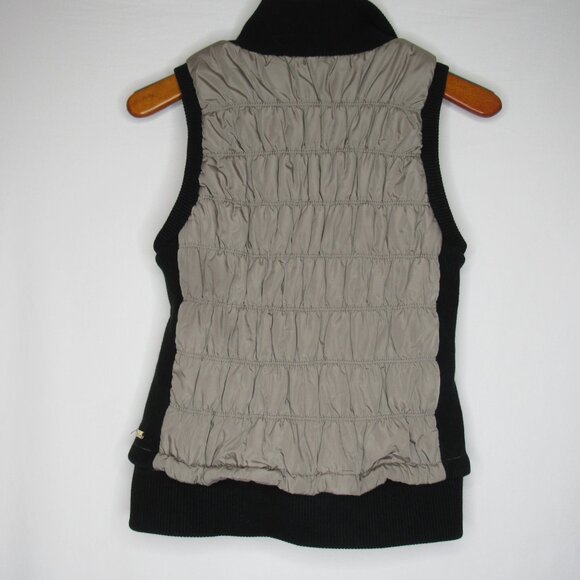 Calvin Klein Performance Biege Ribbed Puffer Vest Women's M Medium - Picture 7 of 9